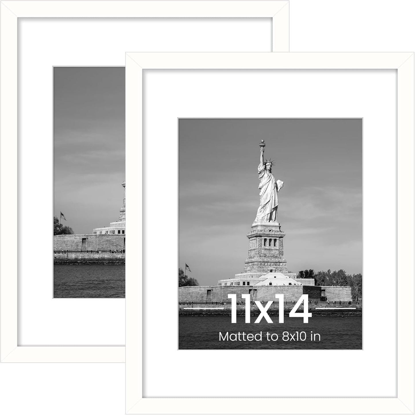 Set of frames for dorm 18x24 white