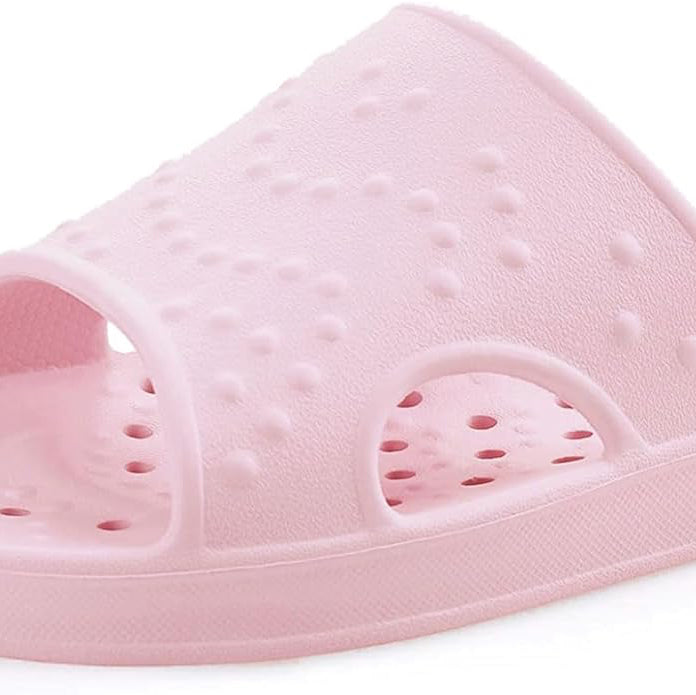 shower shoes pink