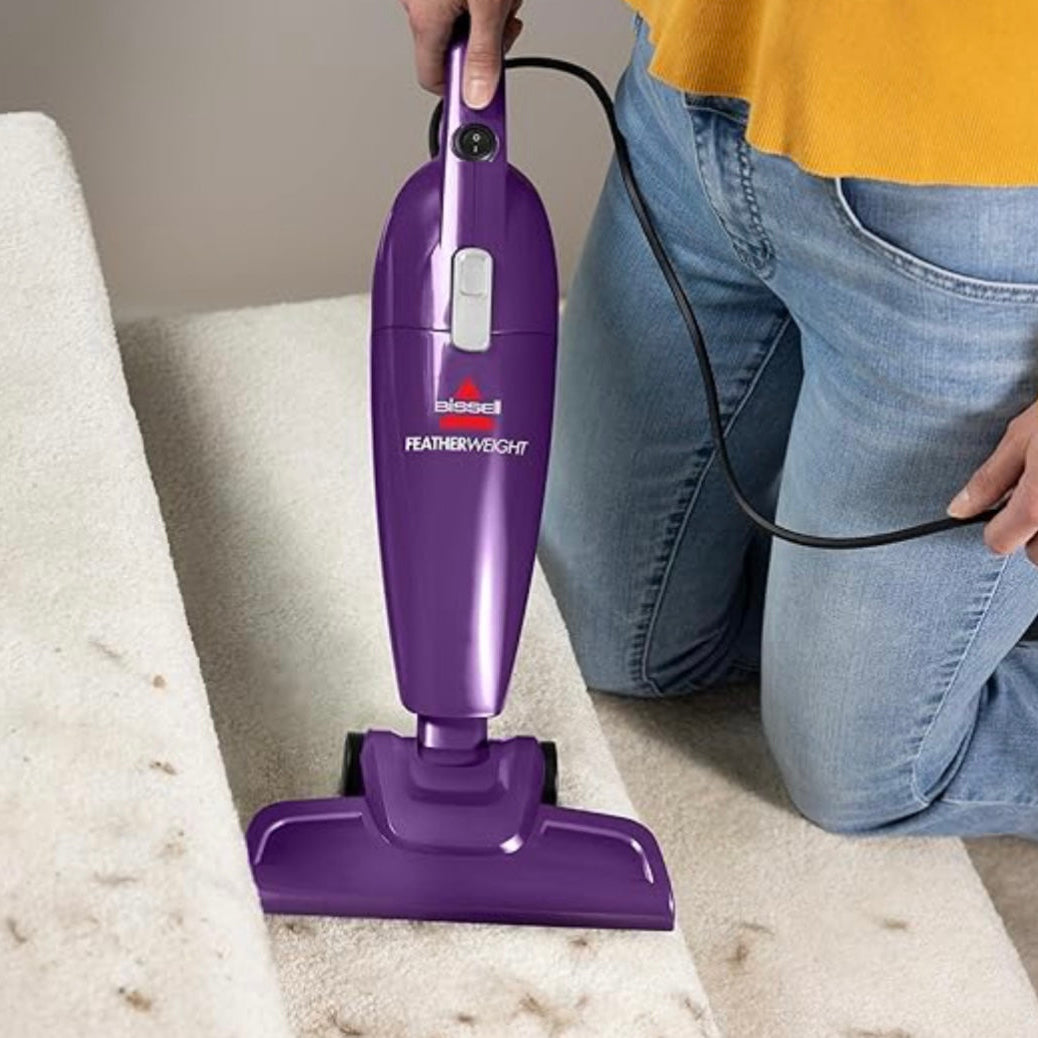 stick vacuum with top off