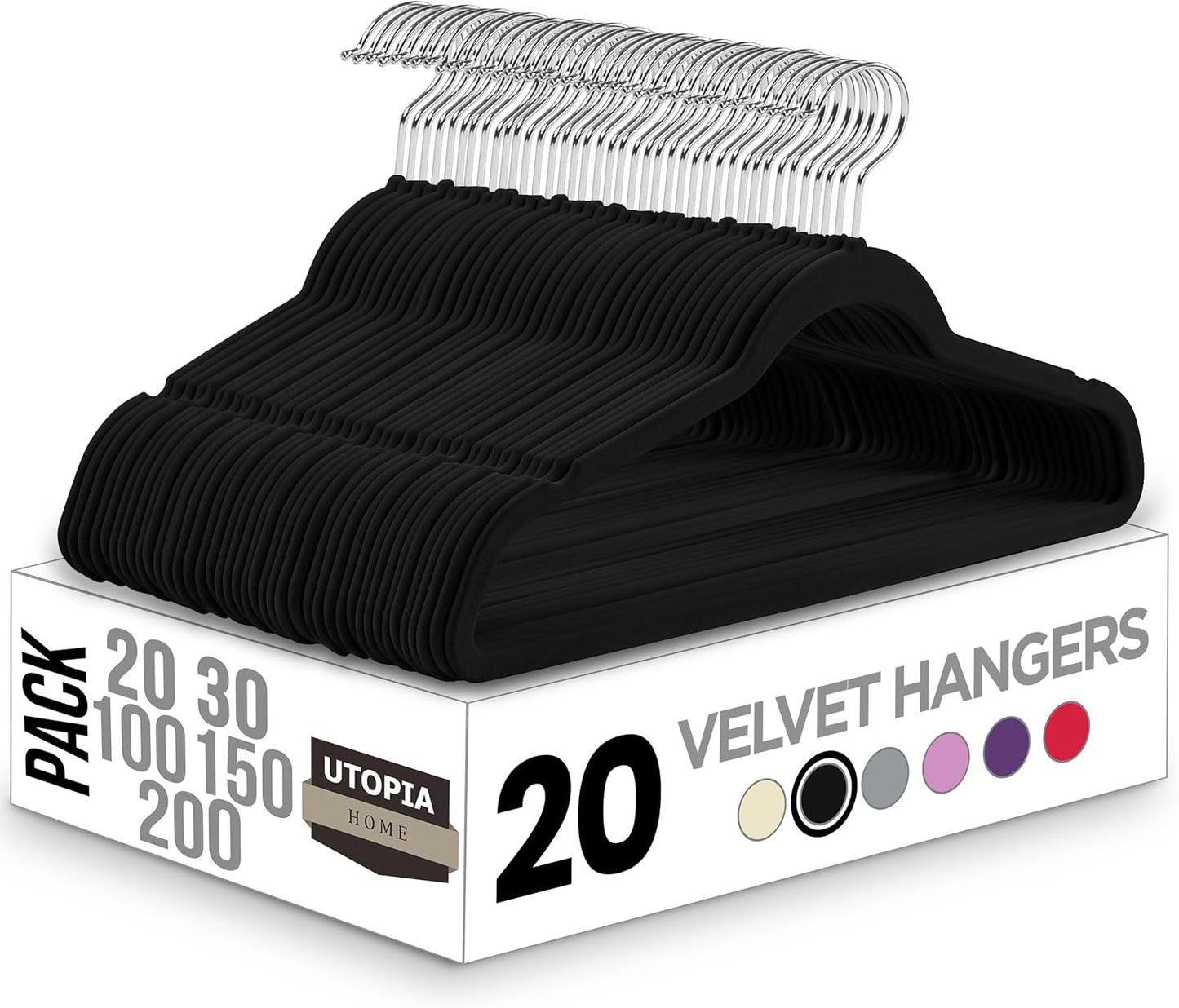 dorm velvet hangers 20 pack