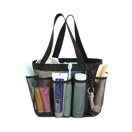 Dorm shower caddy with long handles