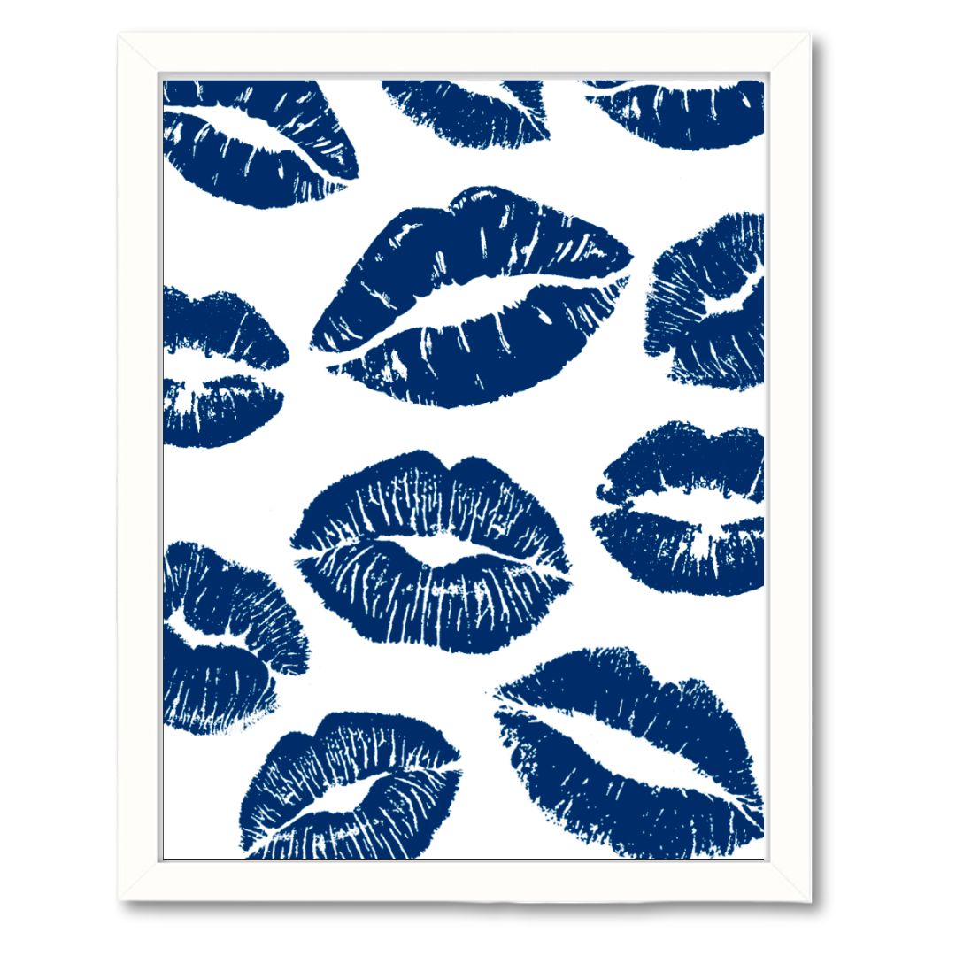 POSTER: KISSES | Navy