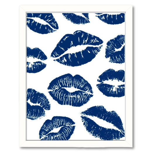 POSTER: KISSES | Navy
