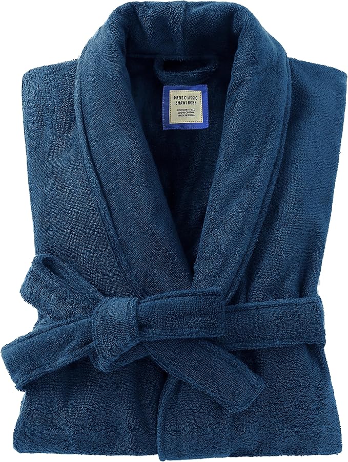 ROBES: Men's Cotton Terry Cloth