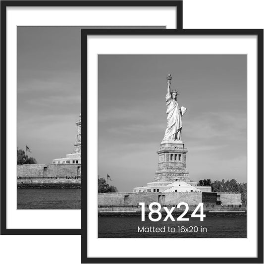 Set of frames for dorm 18x24 black