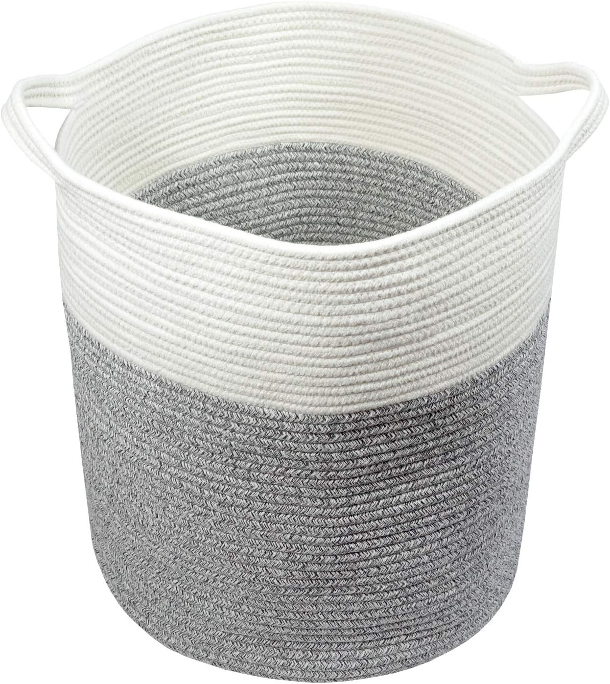 dorm laundry basket in grey