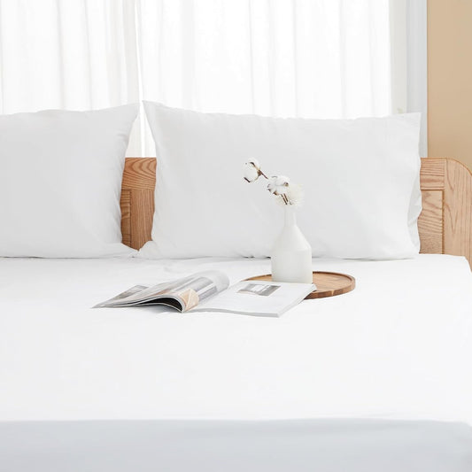 Dorm set of cotton pillowcases