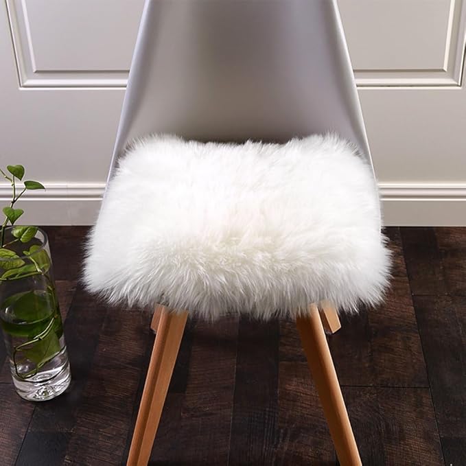 faux fur chair cover dorm 