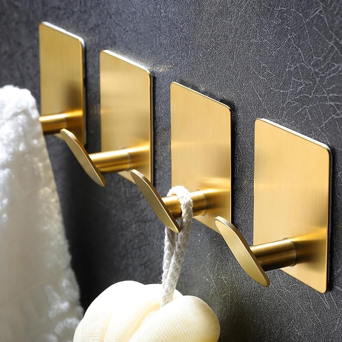 TOWEL HOOKS: Adhesive