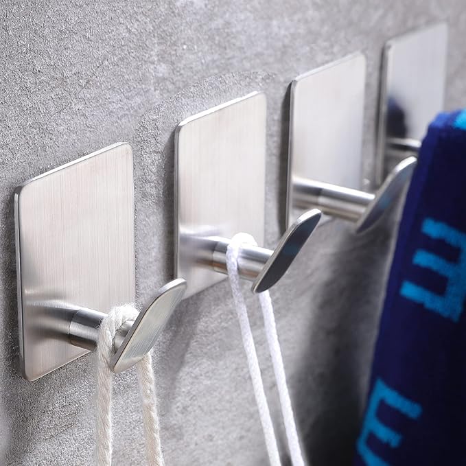 TOWEL HOOKS: Adhesive