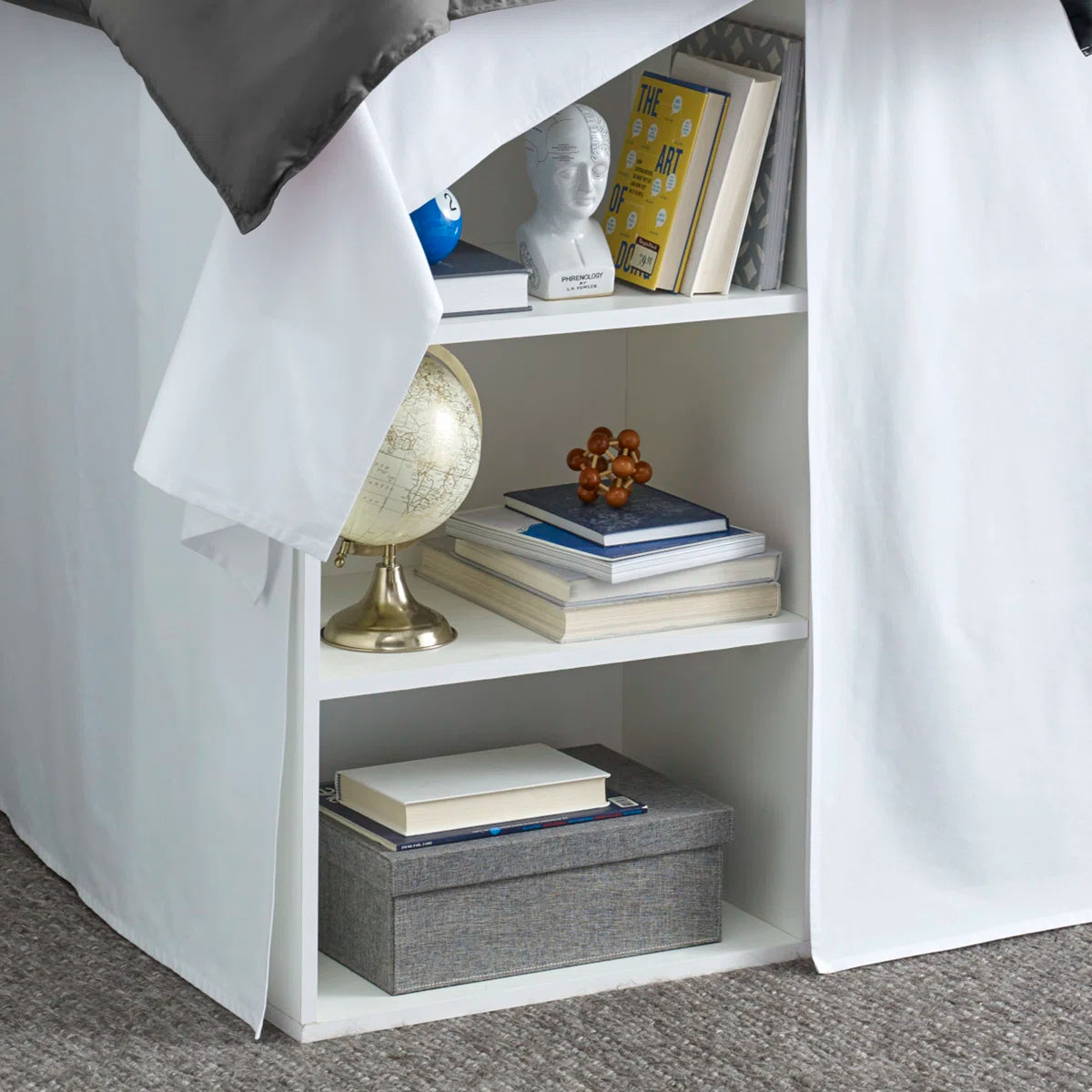 BED SKIRT: Cotton