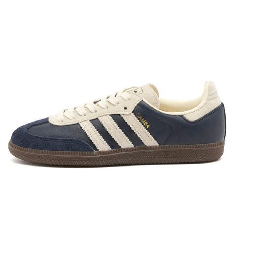 WHAT TO WEAR FOR GAME DAY: SAMBAS | Navy and White