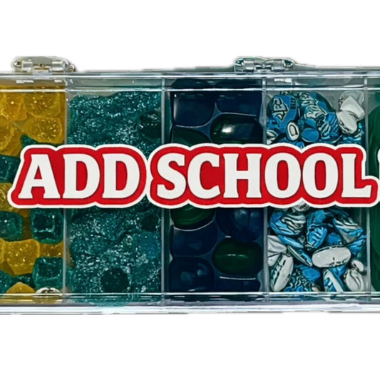 PERSONALIZED COLLEGE CANDY BOX