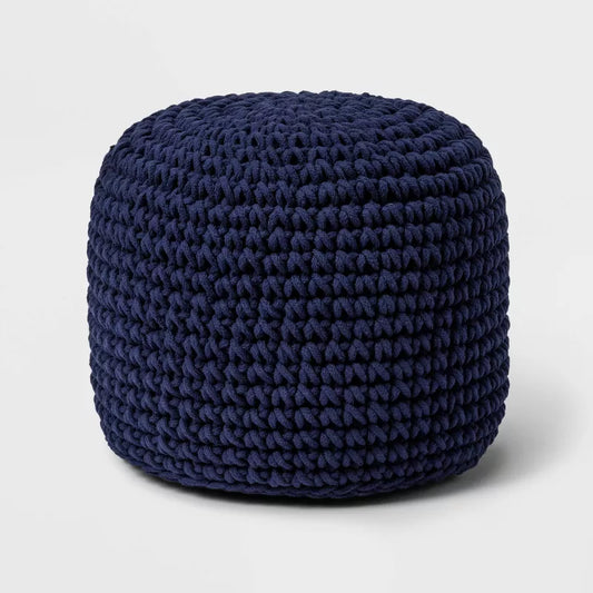 poof ottoman collegiate 