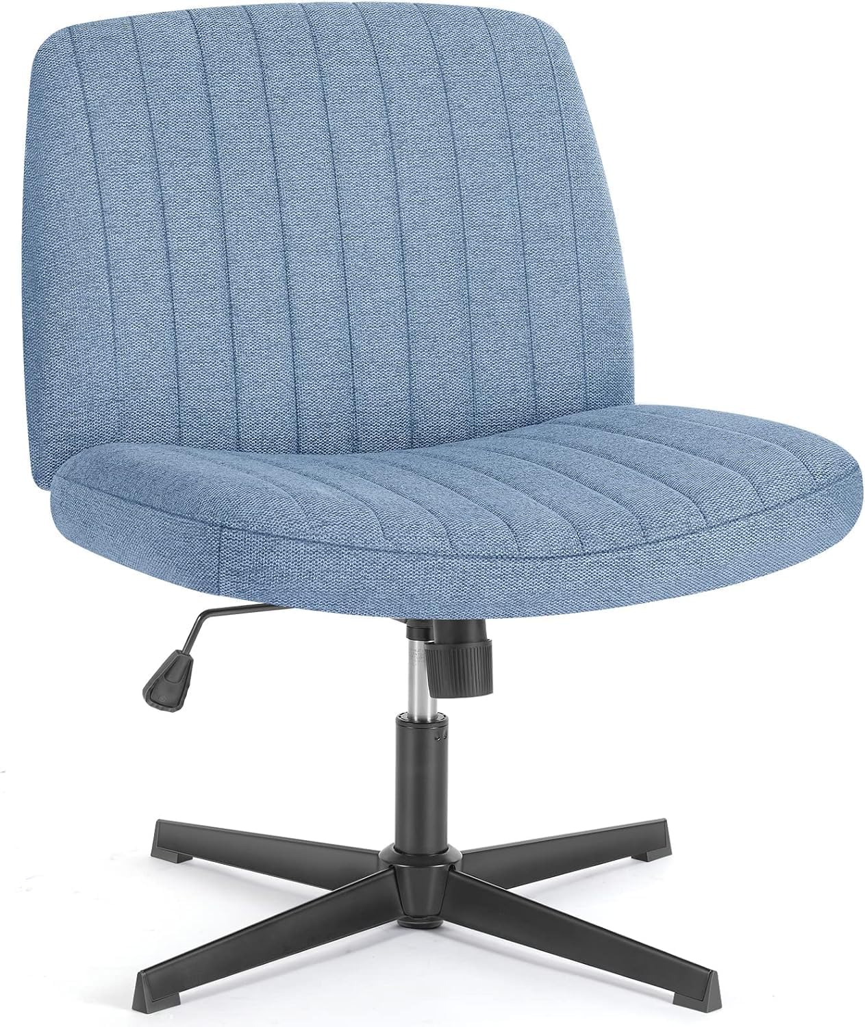 Dorm criss cross desk chair in blue