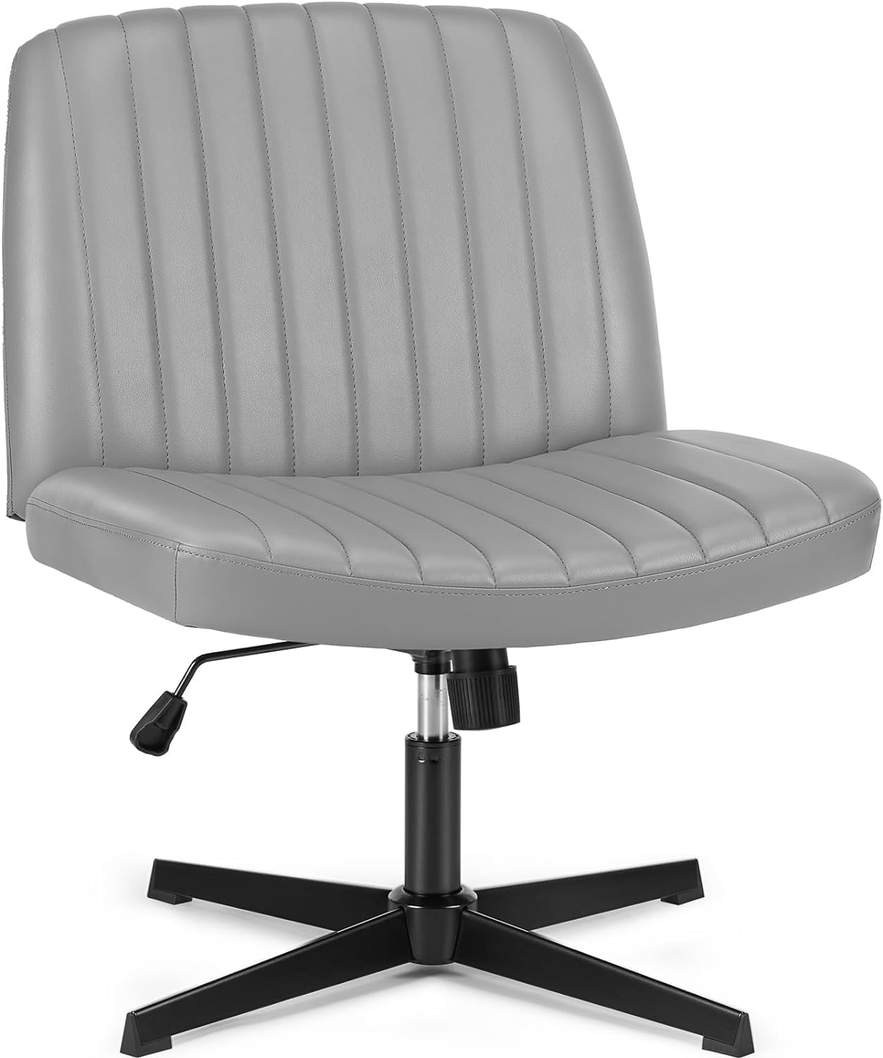 Dorm criss cross desk chair in grey