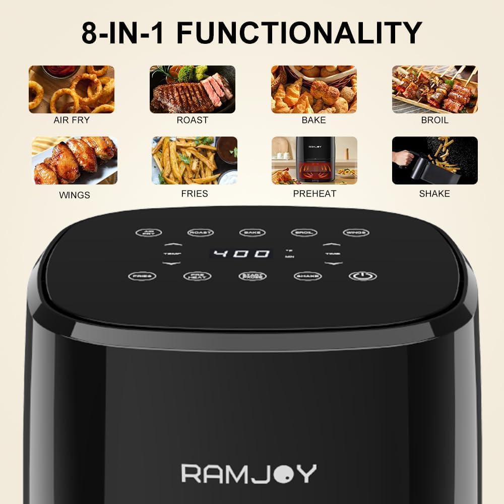 Dorm kitchen set up for food prep - air fryer functions