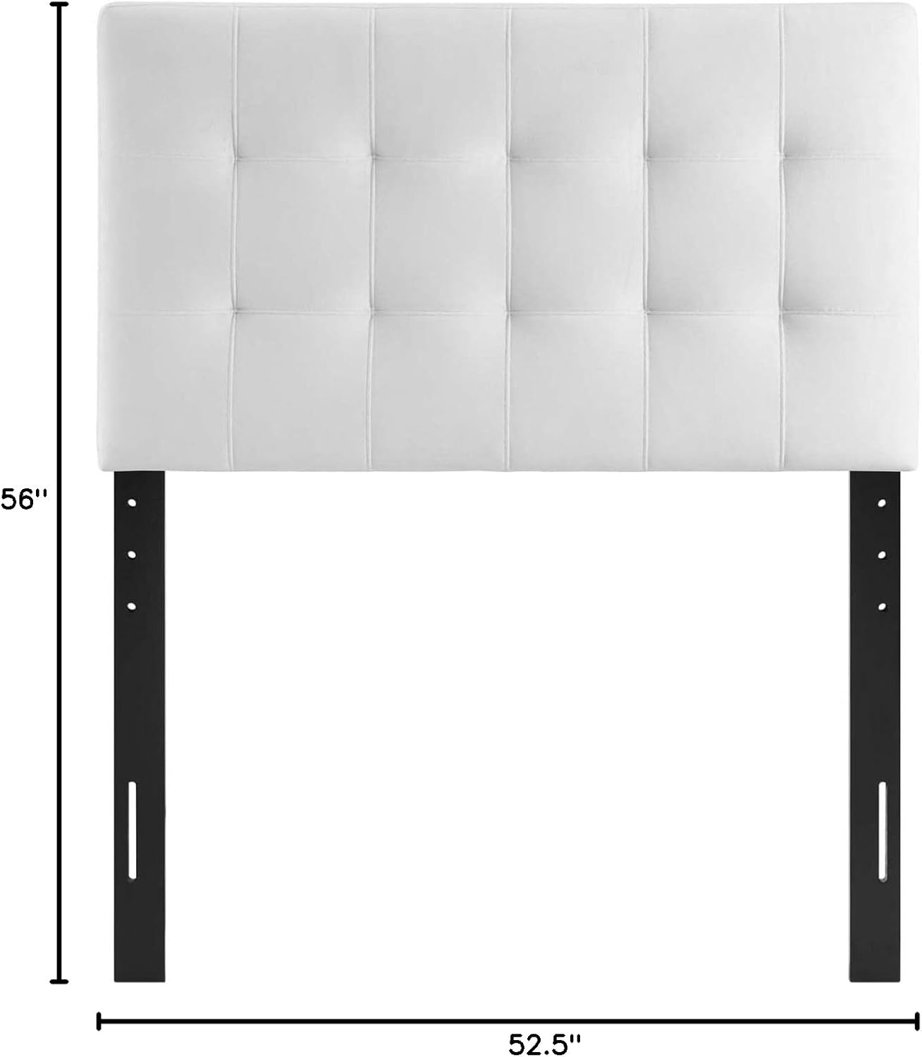 white velvet dorm headboard with measurements