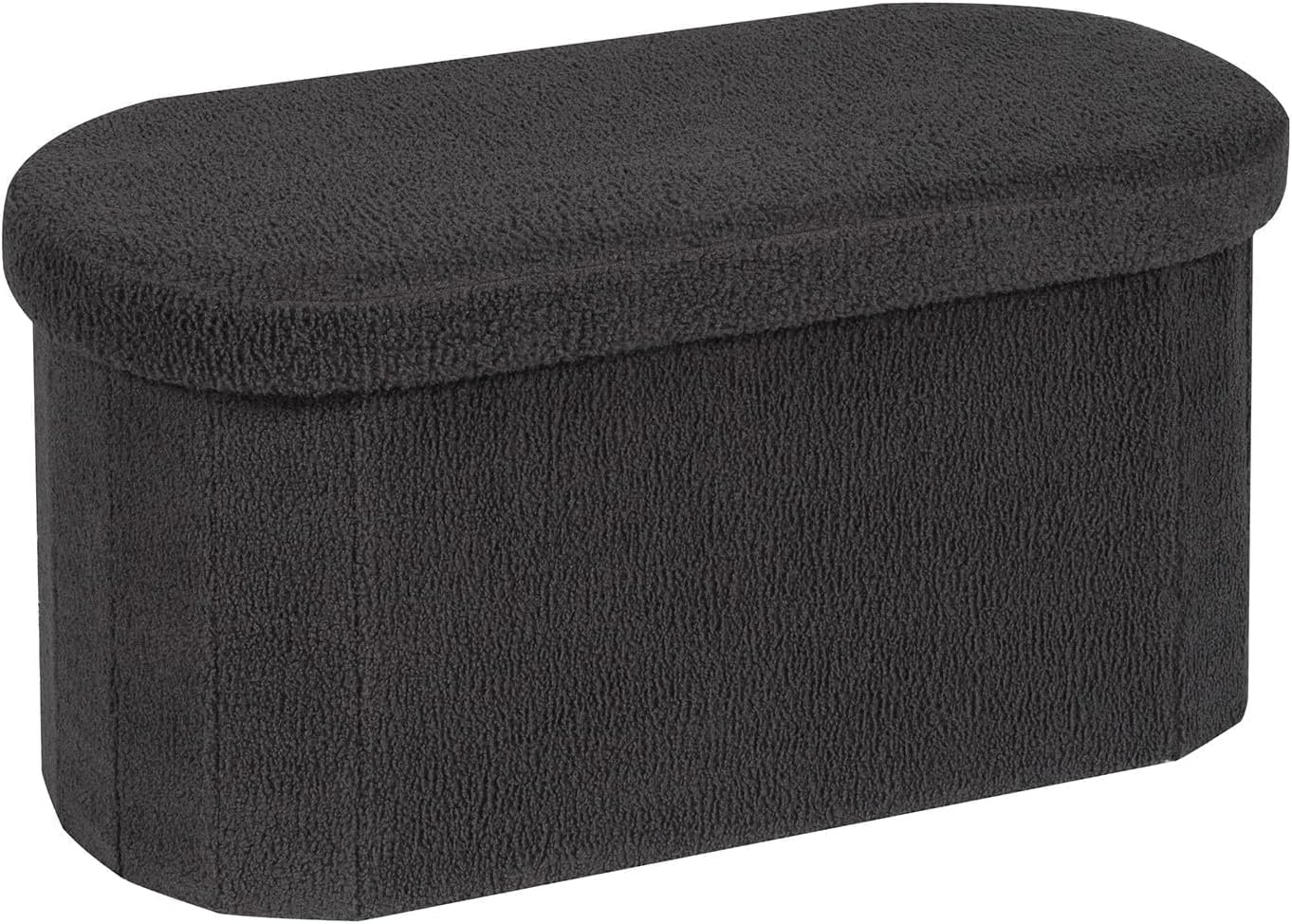 Dorm decor oval storage ottoman