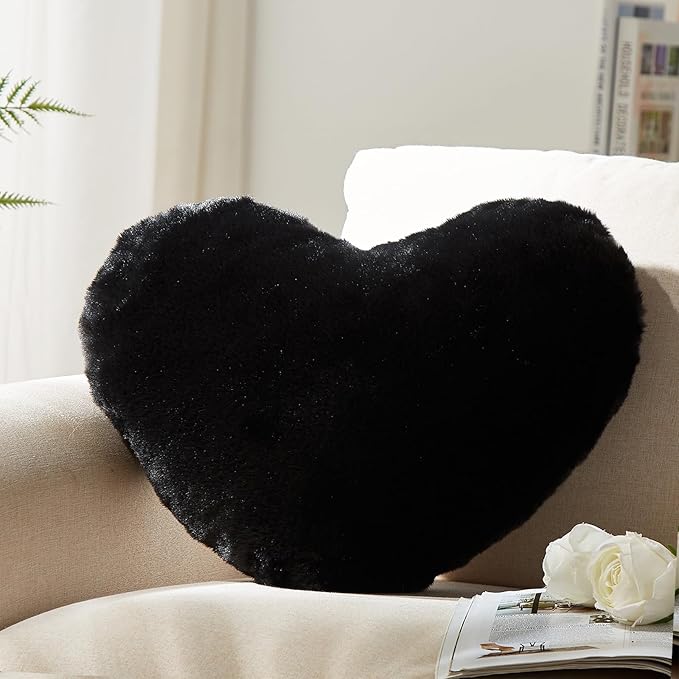 dorm decor heart pillow