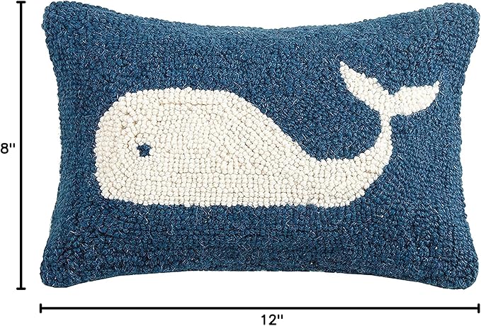 Dorm decor whale pillow