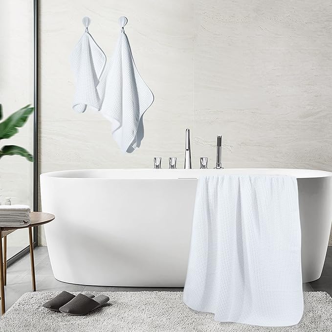 TOWEL: Microfiber Waffle 6-Piece Set