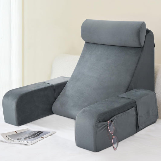 Adjustable dorm backrest pillow husband